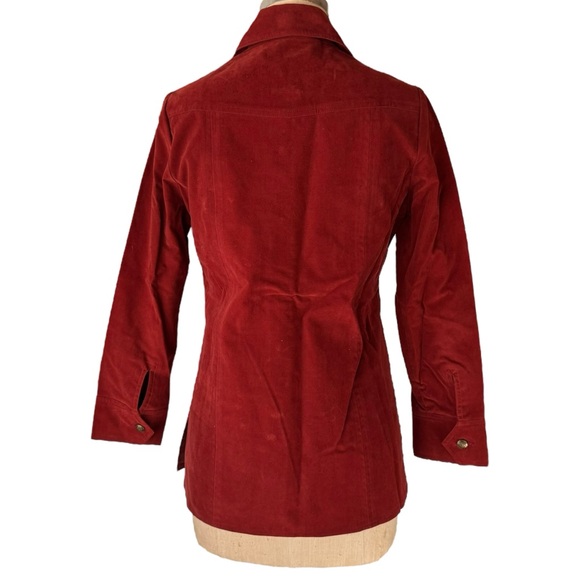 Vintage 70s Red Suede Suit - Picture 4 of 16